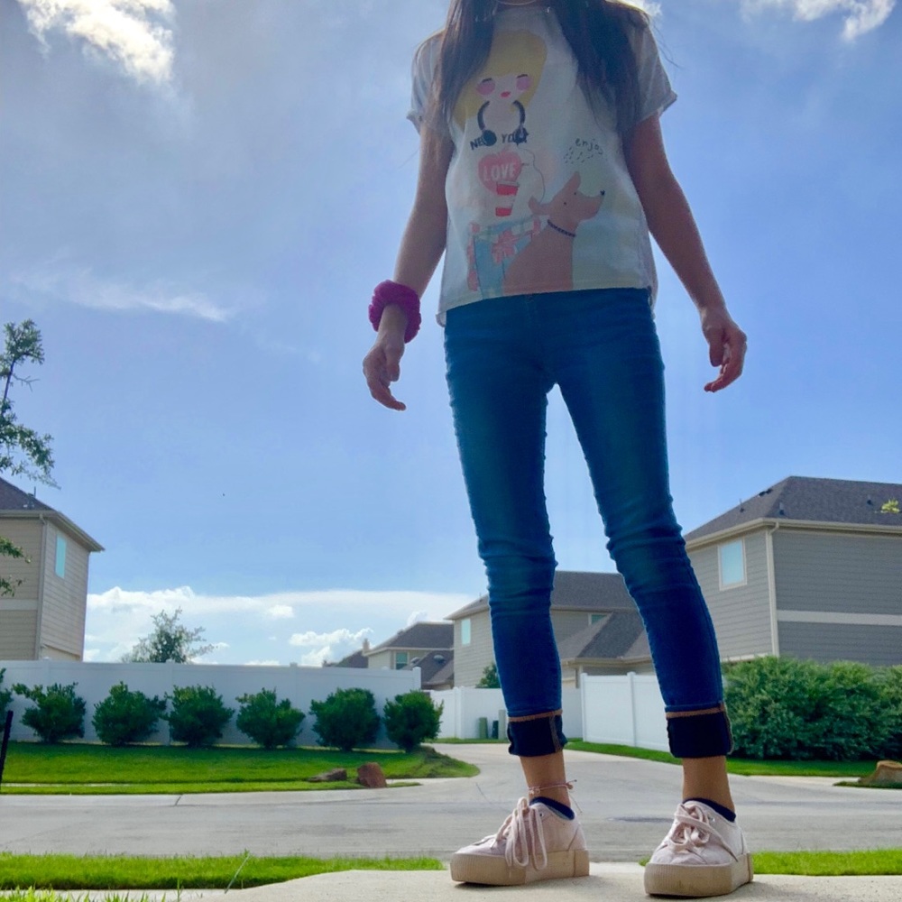 “Love & Music” Girls Zara Tee